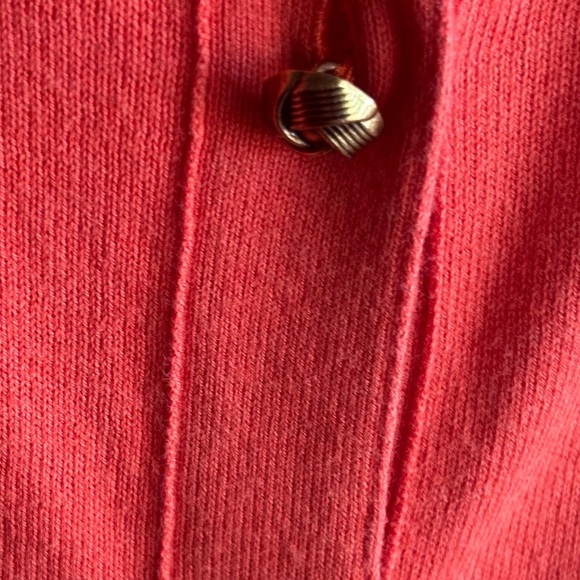 Talbots lightweight button cardigan size medium cotton blend - Picture 2 of 5